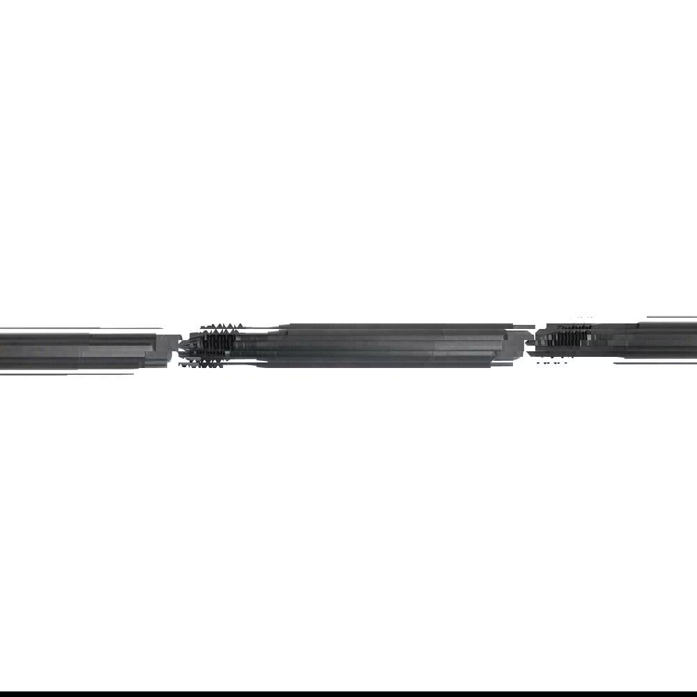 Spiral Point Tap: #6-32 UNC, 2 Flutes, Plug Chamfer, H3 Class of Fit, High-Speed Steel-E, Black Oxide Coated