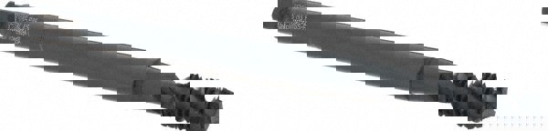 Extension Tap: 3/8-16, 3 Flutes, H3, Oxide Finish, High Speed Steel, Spiral Flute