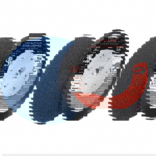 Disc Backing Pad: Nonvacuum Replacement Pad