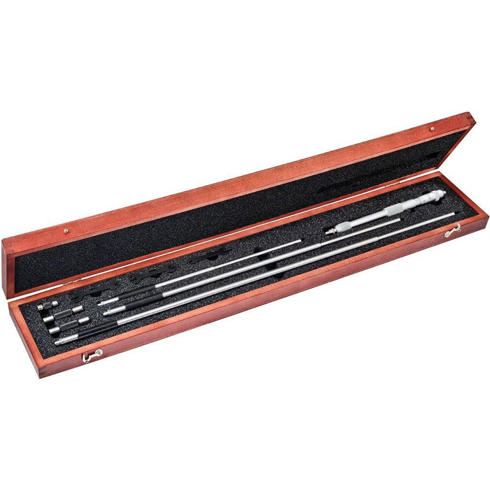 200 to 800mm, Friction Thimble, Mechanical, Interchangeable Rod Micrometer