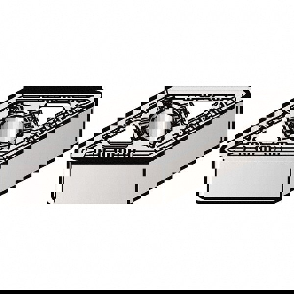 Turning Insert: VNMG332FN KCP10B, Solid Carbide