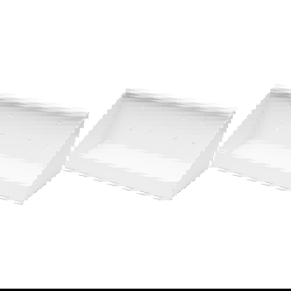 Peg Board Accessories; Type: Shelf ; Material: Steel ; For Use With: LocBoard ; Rod Thickness: 0 ; Overall Length: 18.00 ; Overall Depth: 6.5