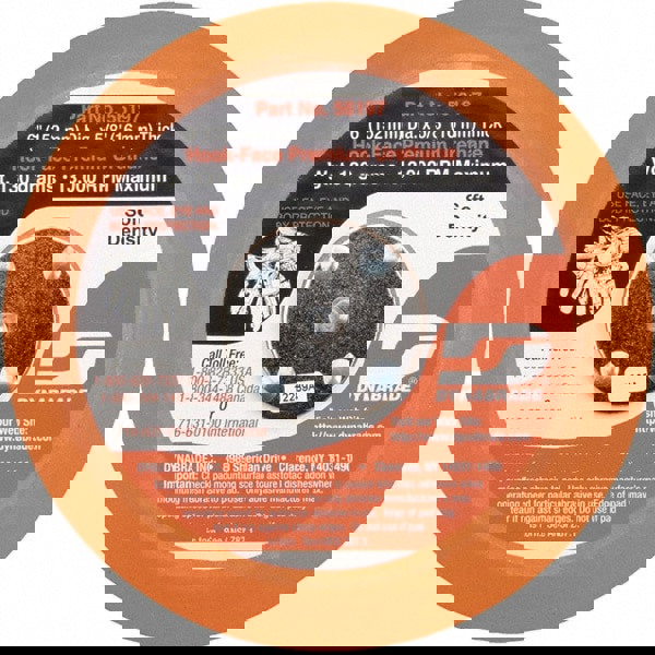 Disc Backing Pad: Hook & Loop