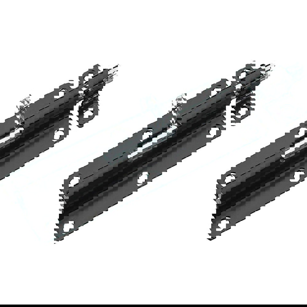 Slide Bolts; Bolt Type: Barrel Bolt ; Length (Inch): 5 in ; Material: Steel ; Finish: Black