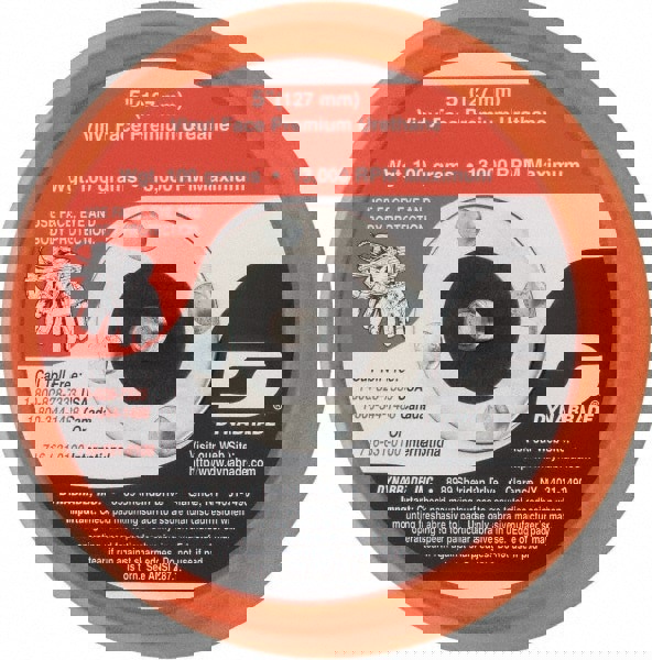 Disc Backing Pad: Nonvacuum Replacement Pad