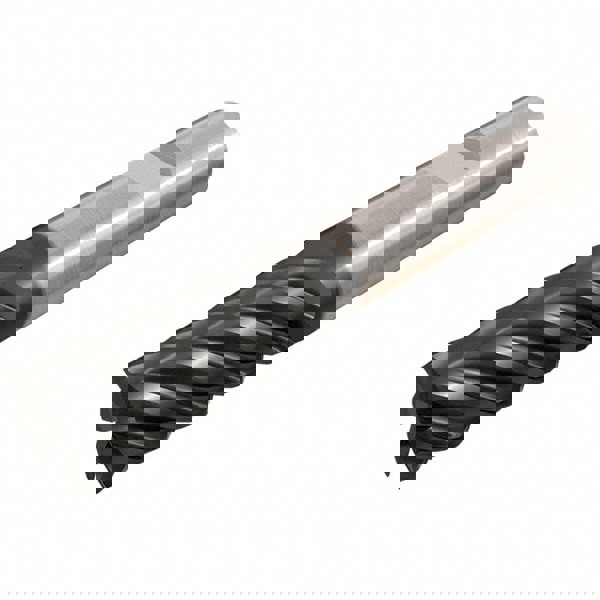 Square End Mill: 0.4724'' Dia, 0.9843'' LOC, 6 Flutes, Solid Carbide