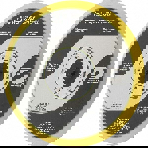Disc Backing Pad: Nonvacuum Replacement Pad