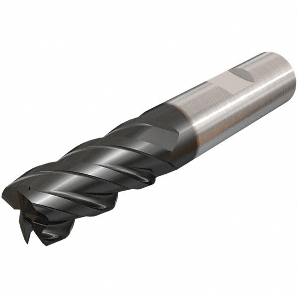 Square End Mill: 0.3543'' Dia, 0.7874'' LOC, 4 Flutes, Solid Carbide