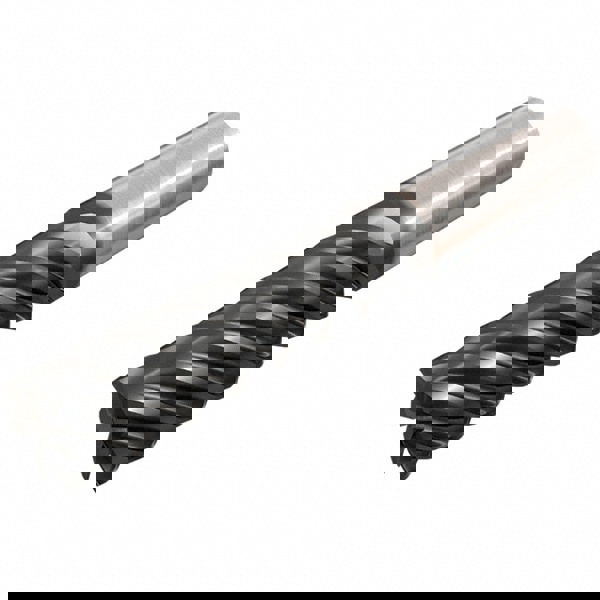 Square End Mill: 3/4'' Dia, 2-1/2'' LOC, 3/4'' Shank Dia, 5'' OAL, 6 Flutes, Solid Carbide