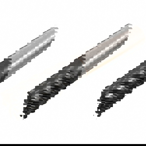 Square End Mill: 5/8'' Dia, 1-1/4'' LOC, 5/8'' Shank Dia, 3-1/2'' OAL, 6 Flutes, Solid Carbide