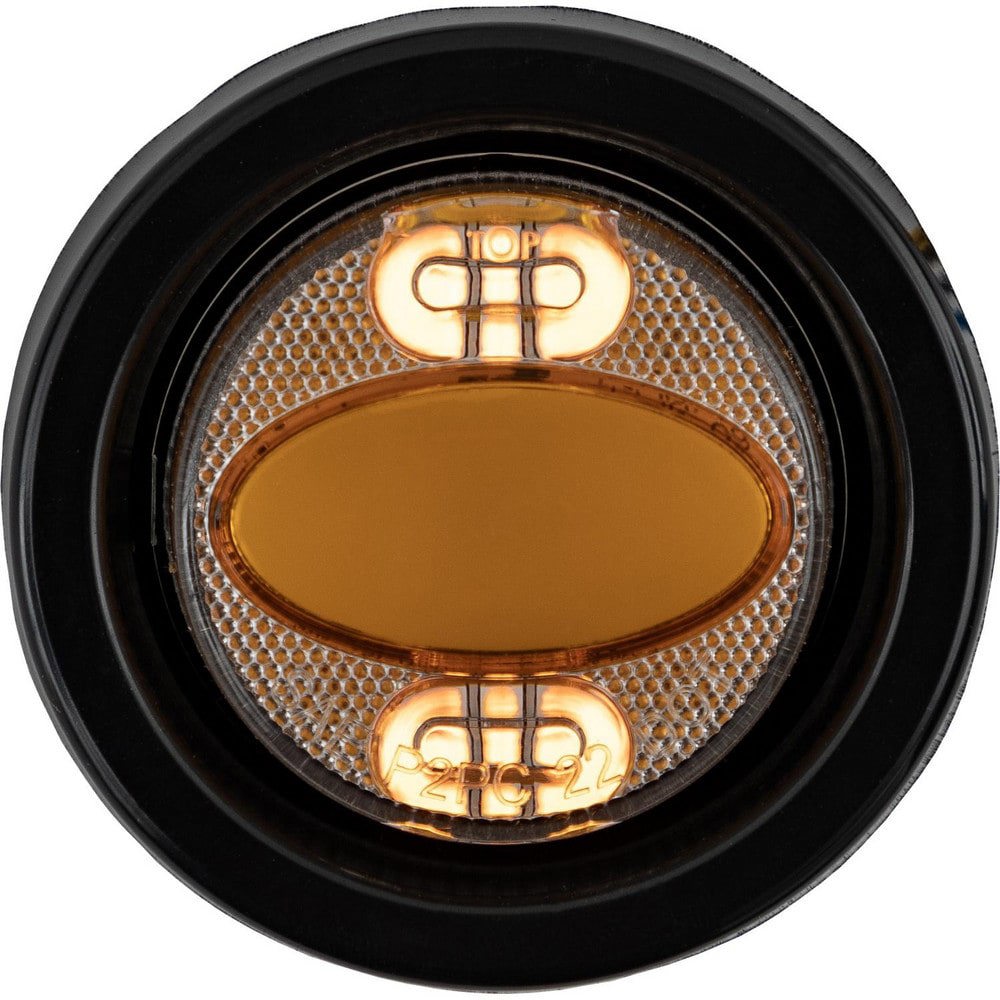 Auxiliary Lights; Light Type: Strobe Light ; Amperage Rating: 0.7200 ; Light Technology: LED ; Color: Amber ; Material: Plastic; Polycarbonate ; Voltage: 12