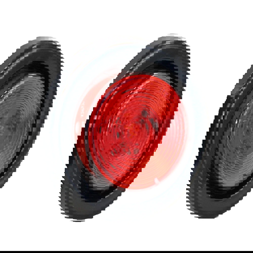 Side Marker Light Kits; Product Type: Marker/Clearance Light Kit ; Length (Inch): 2 ; Color: Red ; Amperage Rating: 0.05 ; Voltage: 12V ; Includes: Light; Grommet; Plug