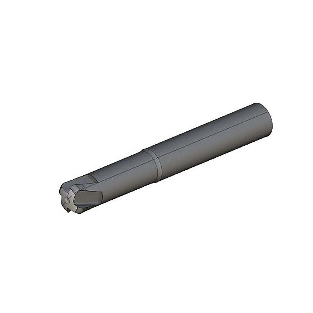Corner Radius End Mill: 10 mm Dia, 0.5 mm LOC, 2.01 mm Radius, 4 Flutes, Solid Carbide