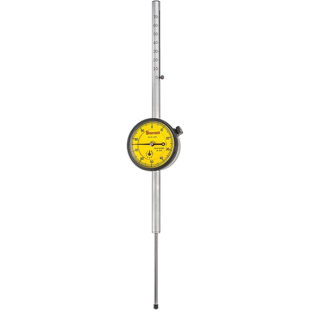 Dial Drop Indicator: 0-100 Dial Reading, 2-1/4