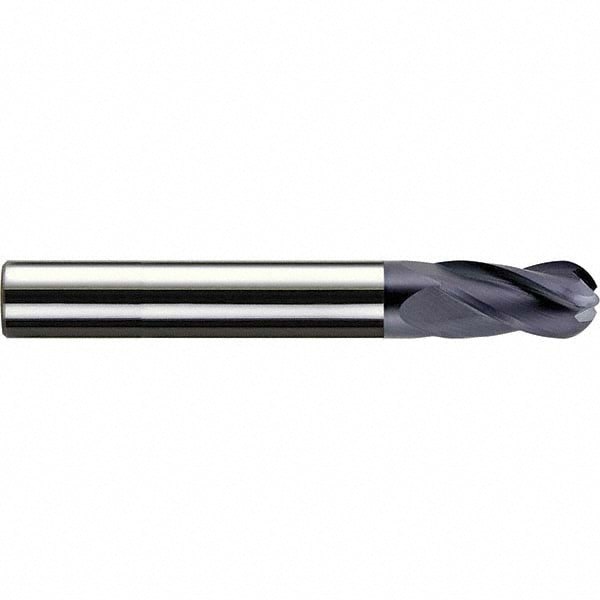 Ball End Mill: 1/4