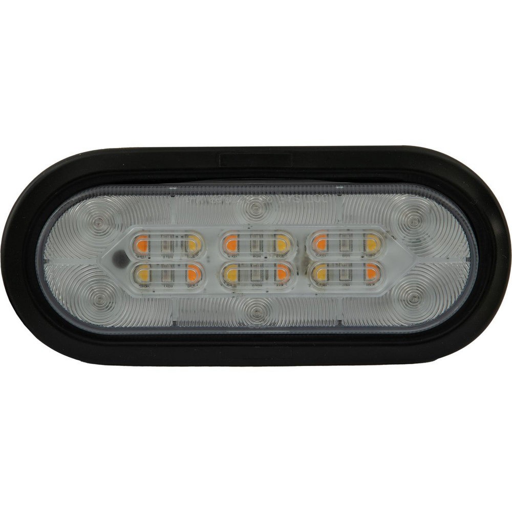 Towing Lights; Type: LED ; Color: Red; Clear; Amber ; Length (Inch): 6 ; Width (Inch): 2-3/16 ; Voltage: 12-24V ; Material: Aluminum; Polycarbonate