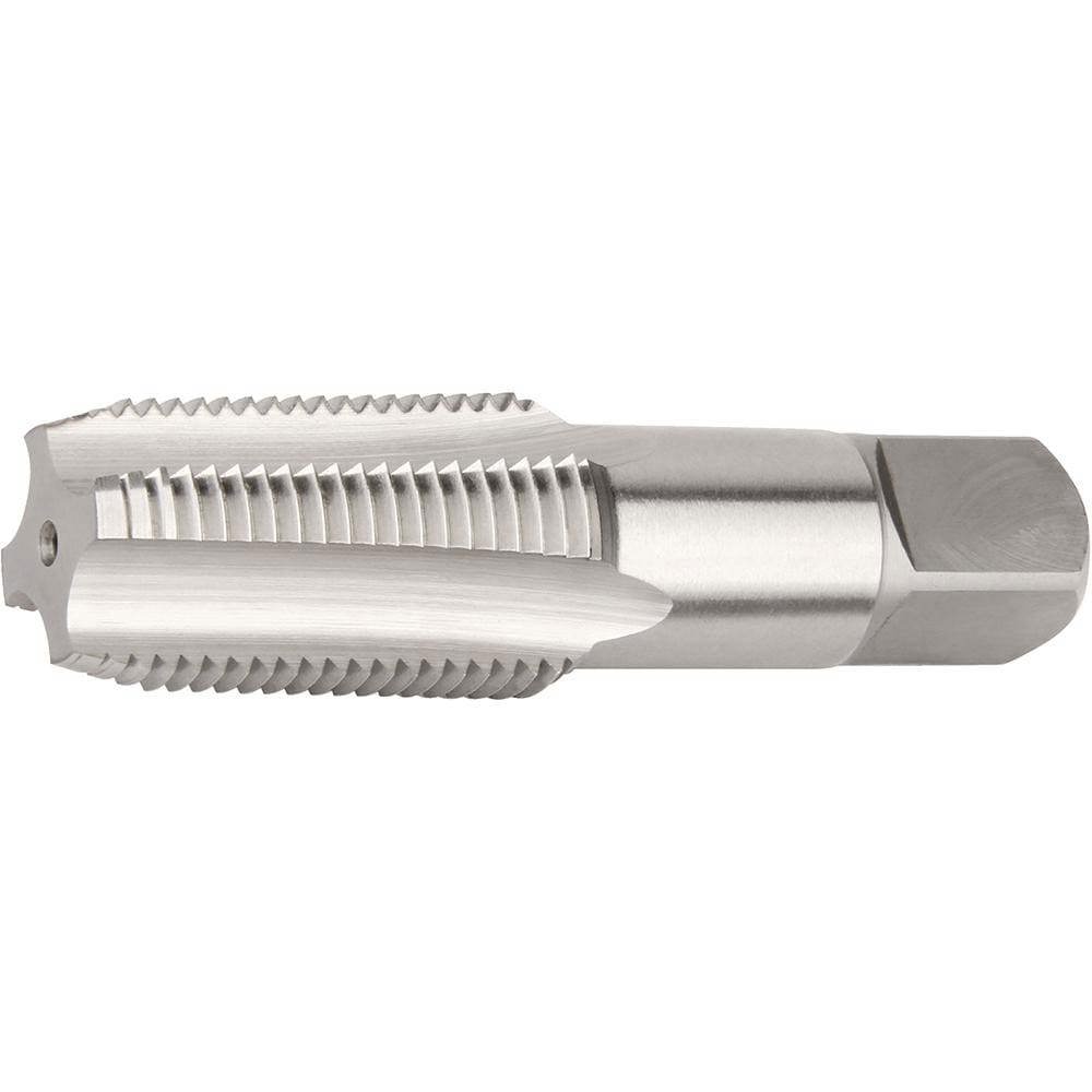 Spiral Flute Pipe Taps; Thread Size (Inch): 3/4-14 ; Overall Length (Decimal Inch): 3.2500 ; Overall Length (Inch): 3-1/4 ; Chamfer: Standard ; Thread Standard: NPT ; Flute Direction: Right Hand