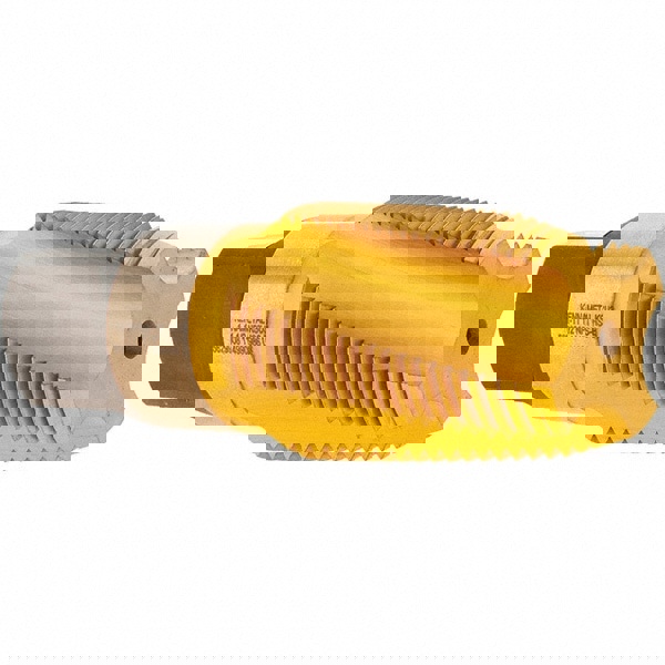 1 - 11-1/2 NPT, 15&deg; Helix, 4 Flutes, 2-1/2 - 3-1/2 Chamfer, TiN Finish, High Speed Steel, Spiral Flute Pipe Tap