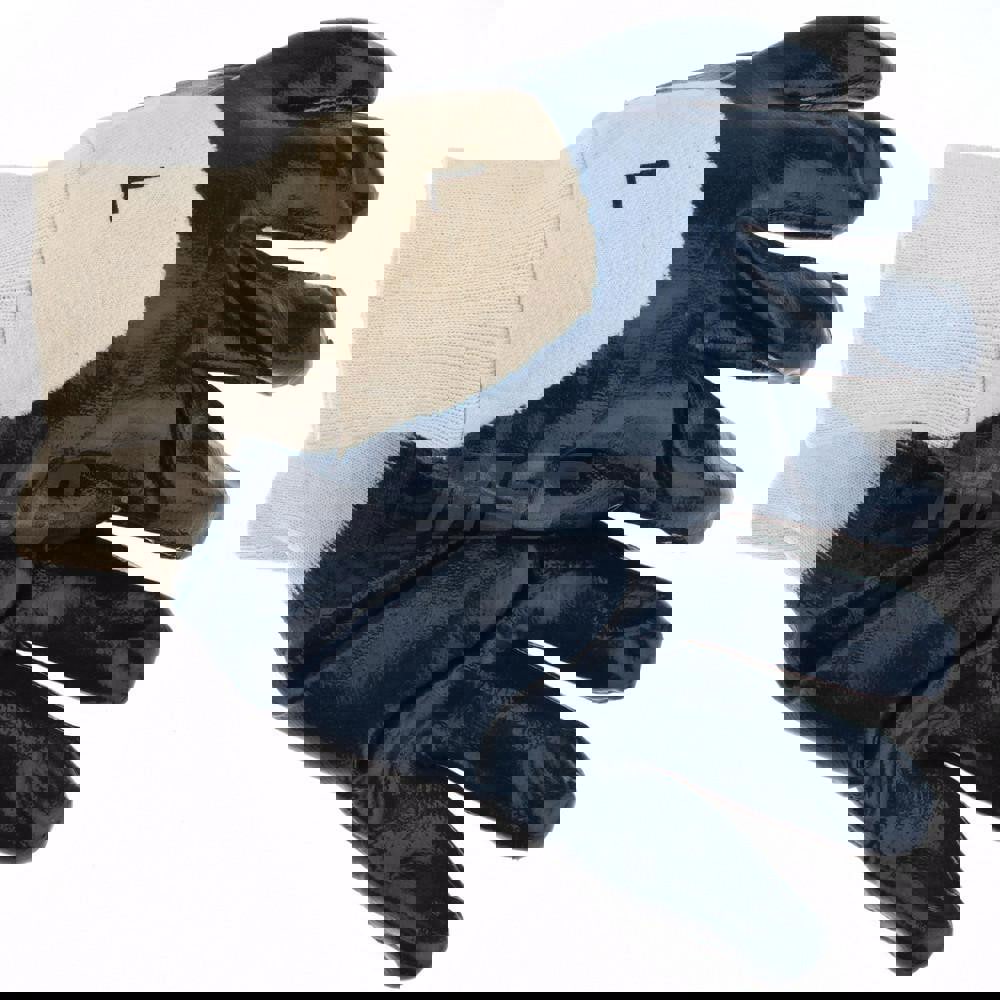 Work Gloves: PRO-SAFE Size Large, Nitrile-Coated Jersey, General Purpose