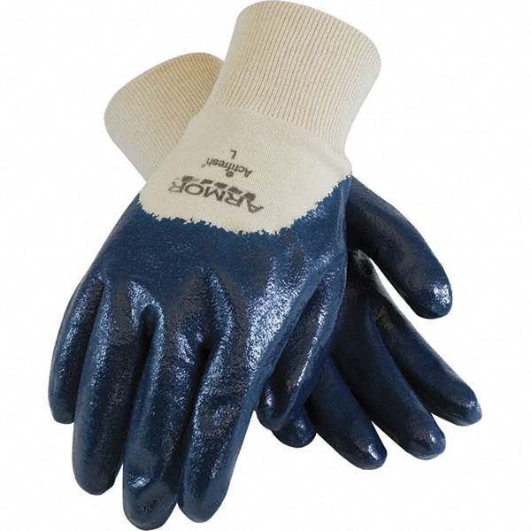 Chemical Resistant Gloves: ArmorLite Size X-Small, Nitrile, Unsupported