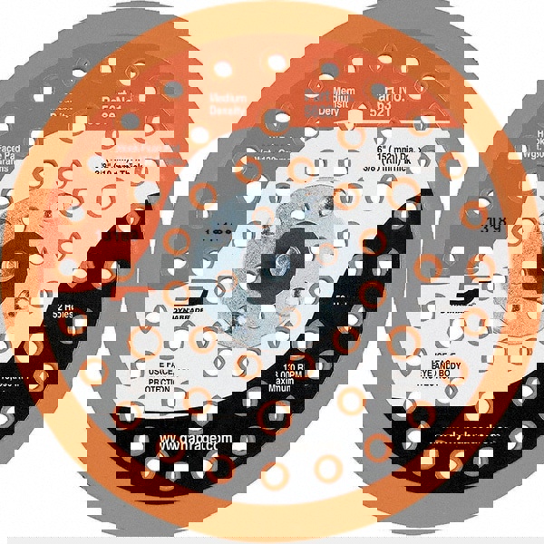 Disc Backing Pad: Vacuum Replacement Pad