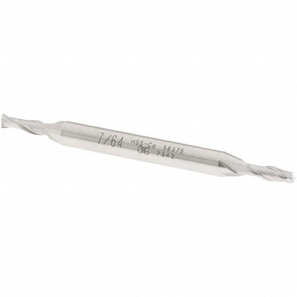 Square End Mill: 7/64