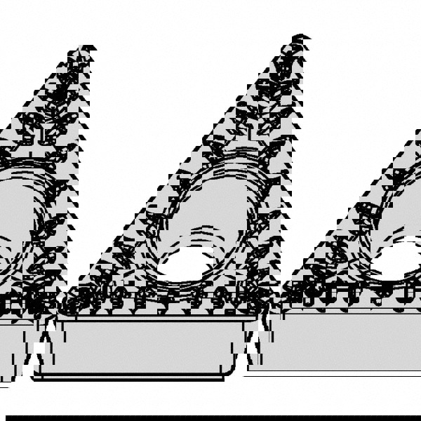 Turning Insert: TCMT3252MP KCK20B, Solid Carbide