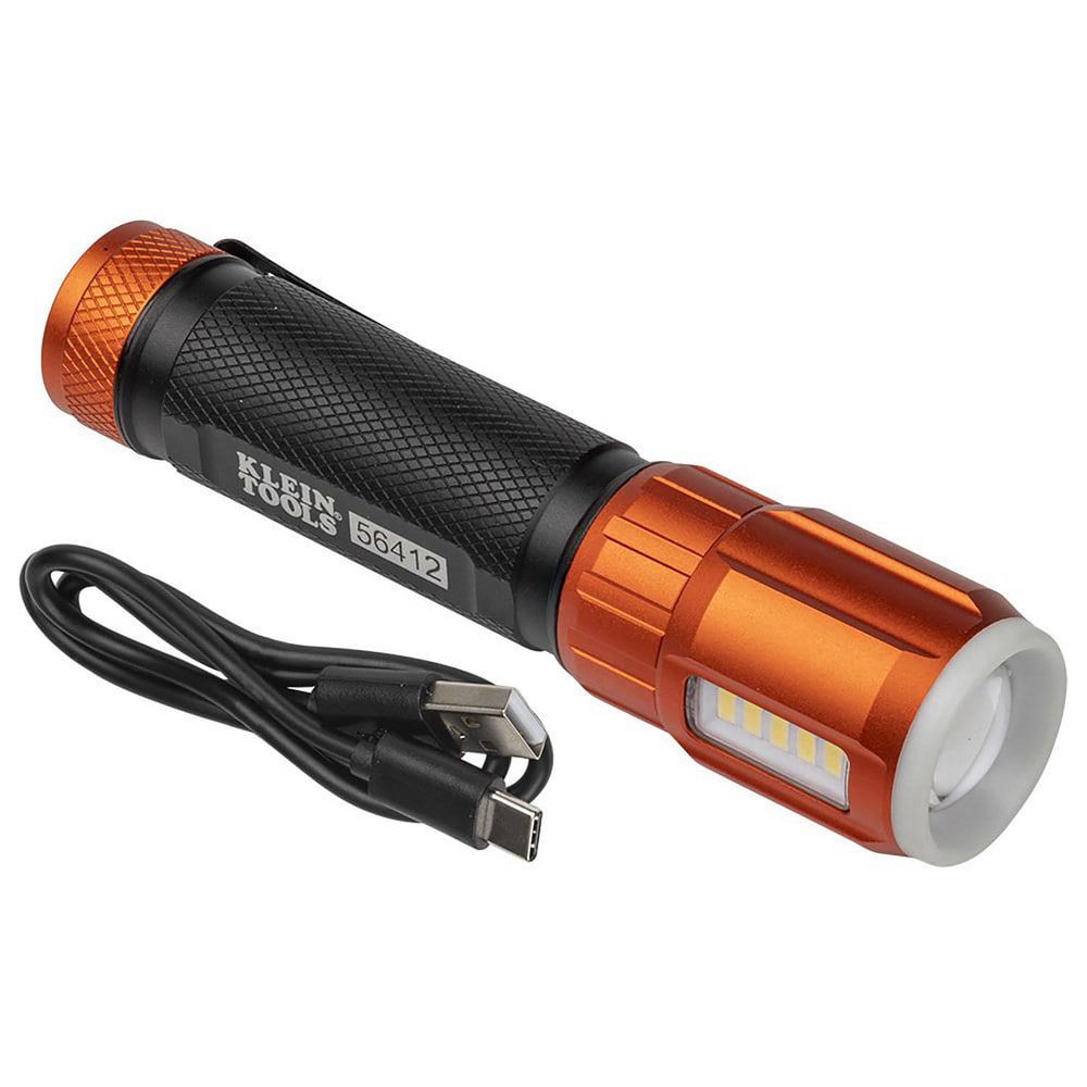 Flashlights; Bulb Type: LED ; Material: Anodized Aluminum ; Run Time: 30 ; Lumens: 500 ; Number Of Light Modes: 5 ; Battery Chemistry: Lithium-ion