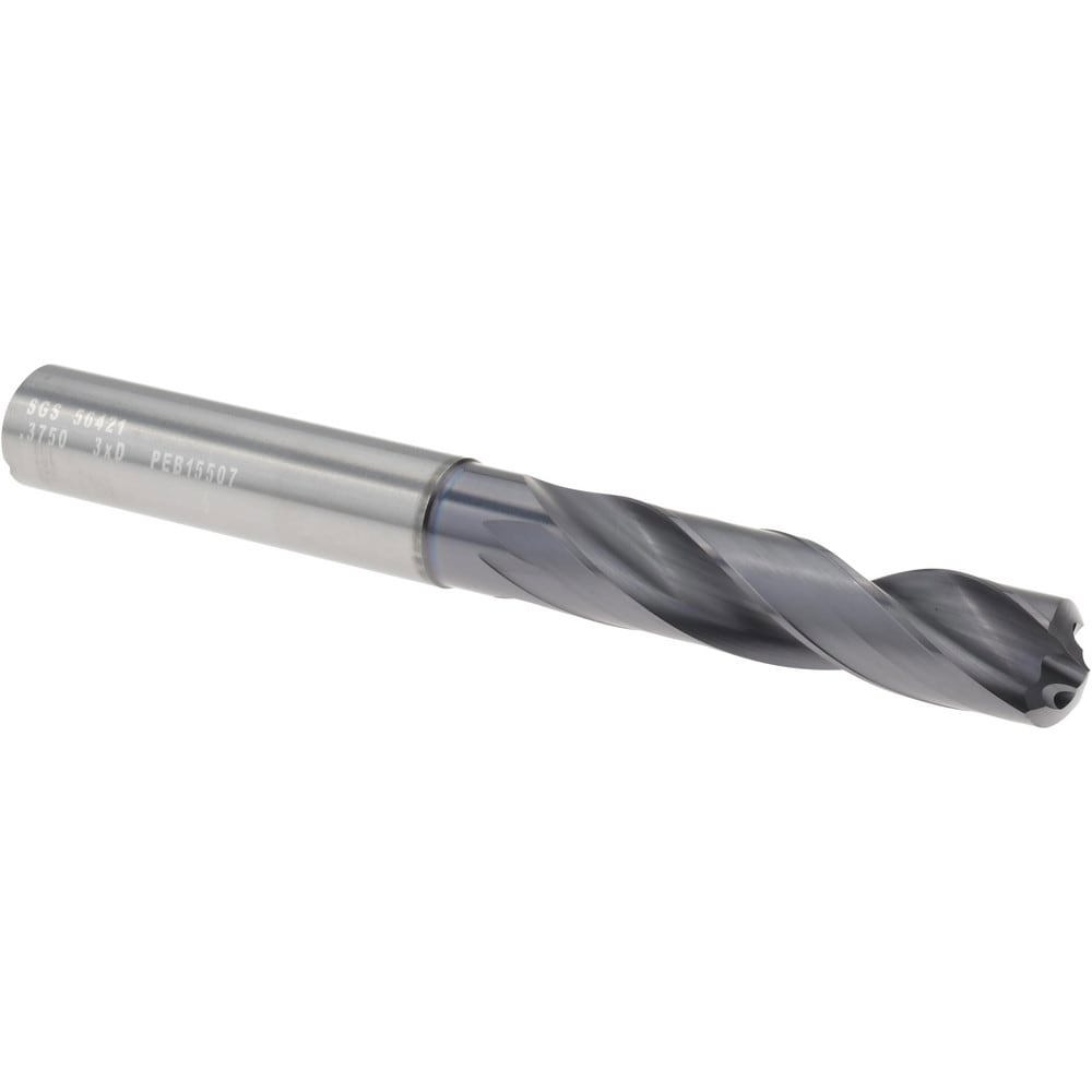 Screw Machine Length Drill Bit: 3/8