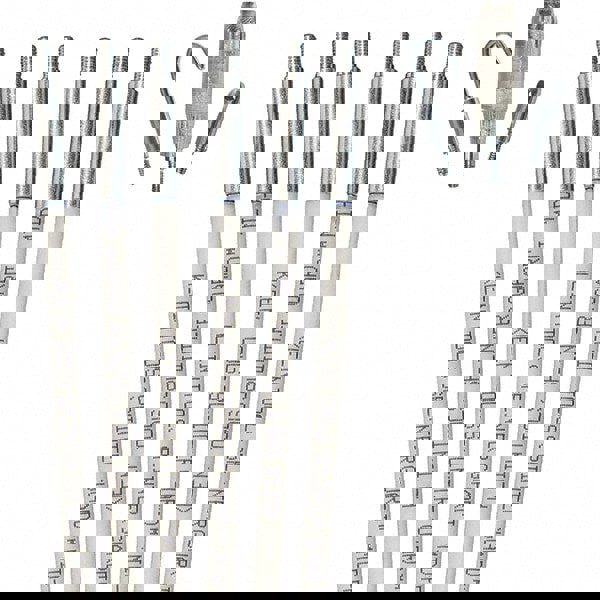 Line Fishing System Kits & Components; Component Type: Glow Rod Kit ; Includes: (6) 5' (1.5 m) Glow Rods with Bullet Nose, Hook, & LED-Illuminated Tip Attachments ; Overall Length (Feet): 30 ; Inside Diameter (Inch): 3/16 ; Number of Pieces: 9