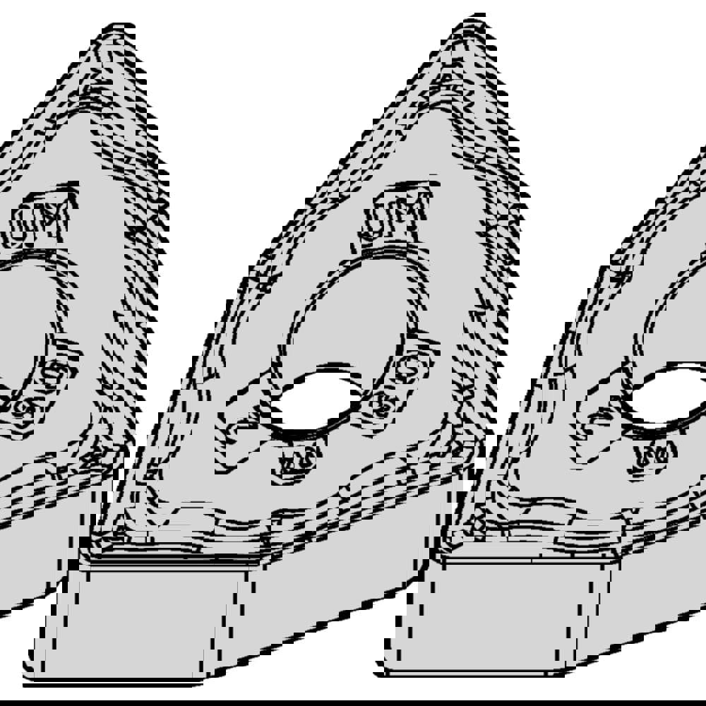 Turning Insert: WNMG432UM, Carbide