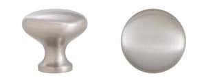 MUSHROOM KNOB 11/4 ZINC SN 25 PK