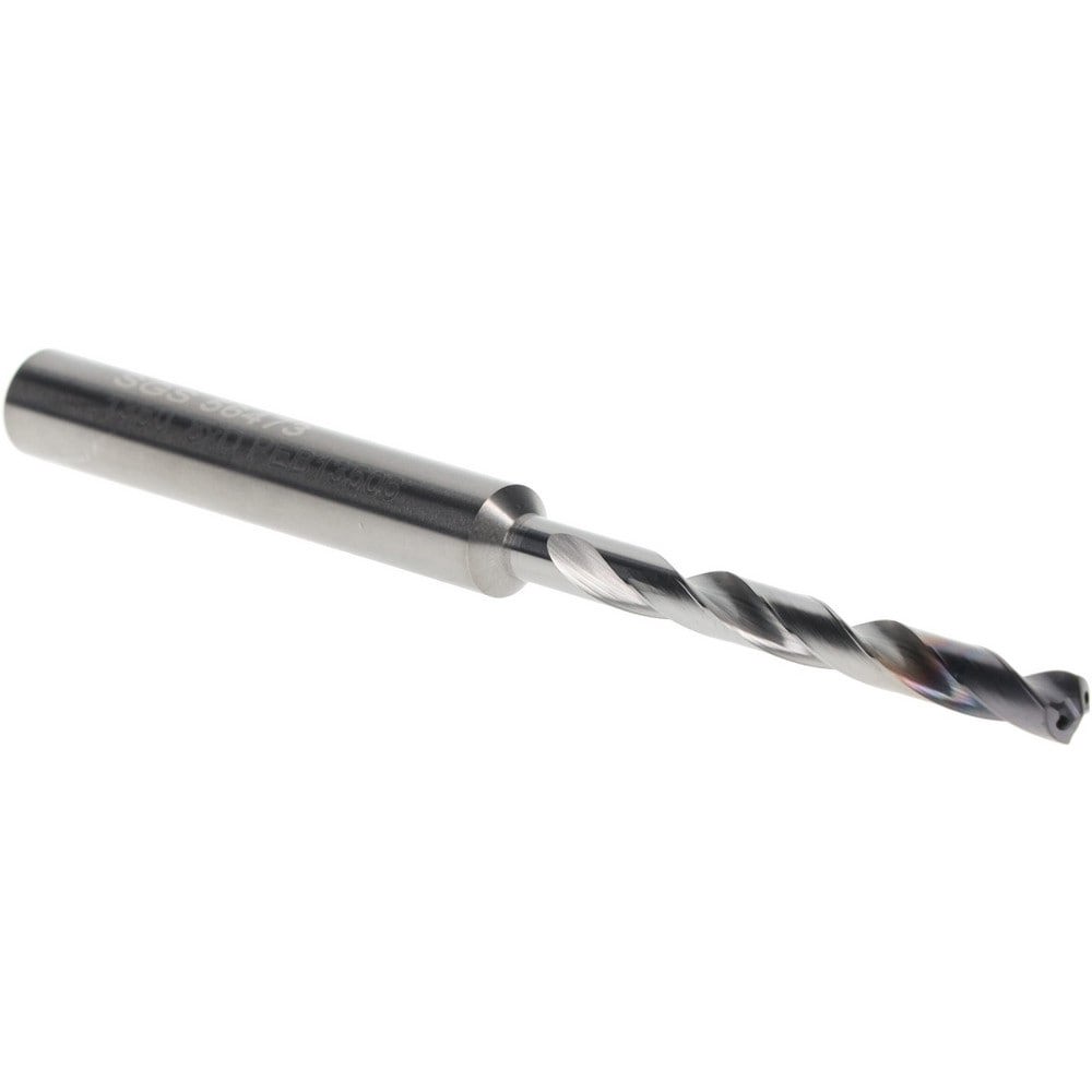 Taper Length Drill Bit: Series 142P, #29, 135 &deg; Point, Solid Carbide
