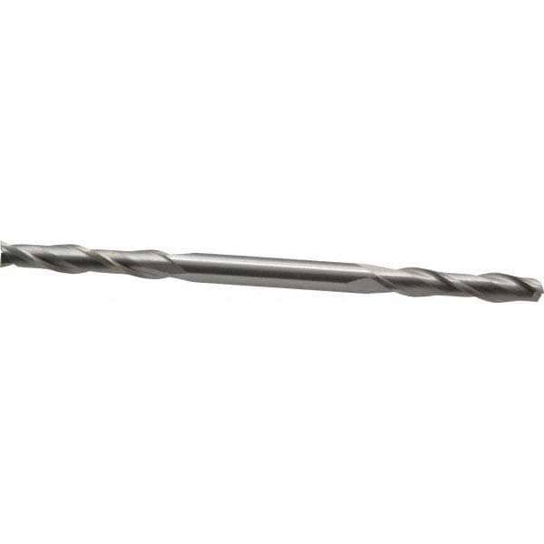 Square End Mill: 3/16'' Dia, 1'' LOC, 3/16'' Shank Dia, 3-3/8'' OAL, 2 Flutes, Cobalt