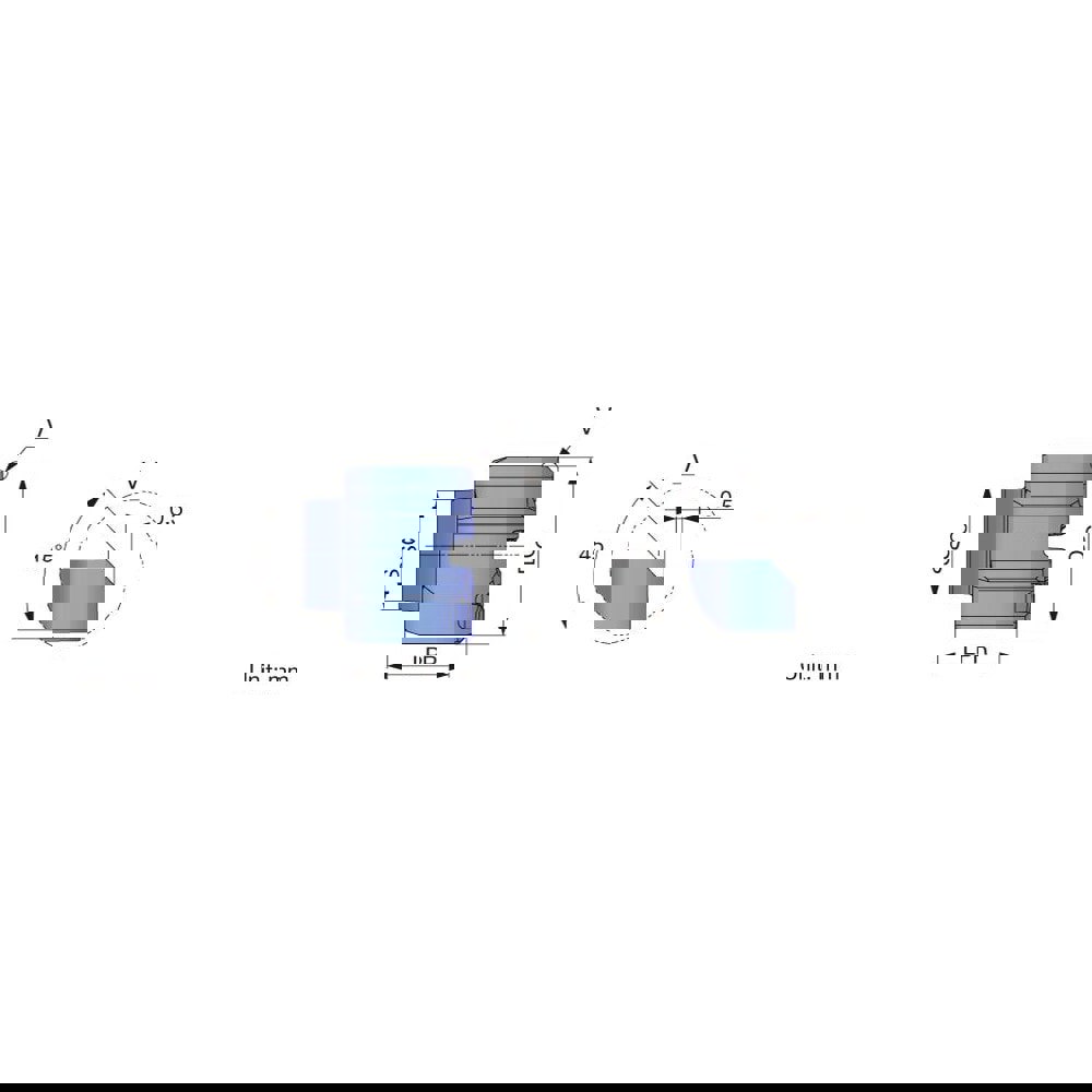 Modular Reamer Head: Straight Flute, 22
