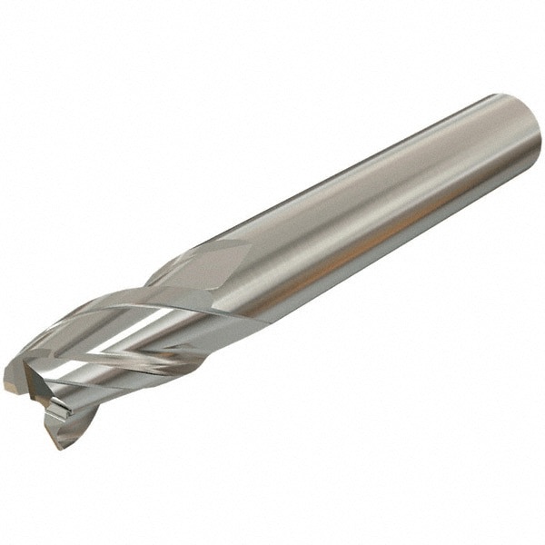 Square End Mill: 0.0472'' Dia, 0.0787'' LOC, 3 Flutes, Solid Carbide