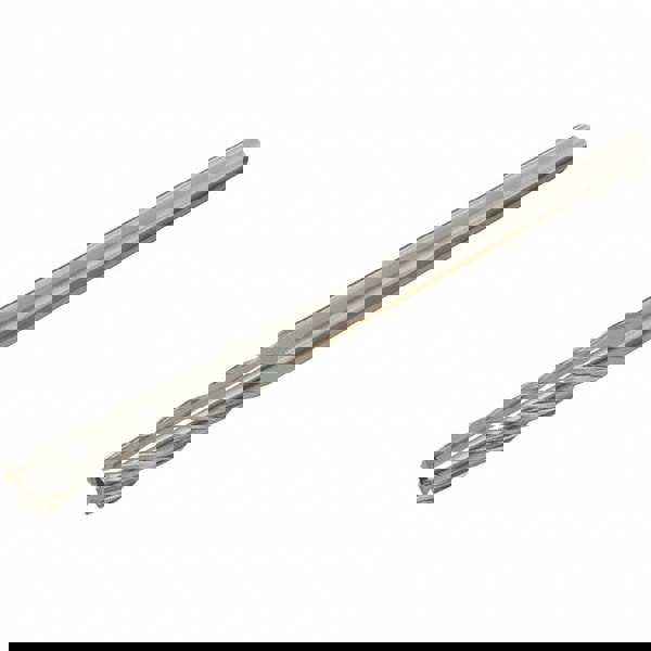 Square End Mill: 0.5512'' Dia, 0.9843'' LOC, 4 Flutes, Solid Carbide