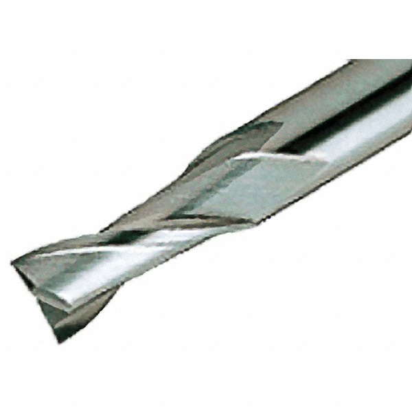 Square End Mill: 0.3543'' Dia, 0.7874'' LOC, 2 Flutes, Solid Carbide