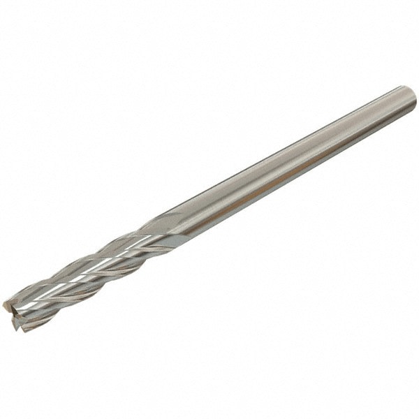 Square End Mill: 0.3543'' Dia, 0.7874'' LOC, 4 Flutes, Solid Carbide