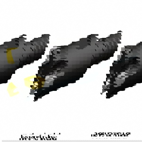 Indexable High-Feed End Mill: Modular Shank