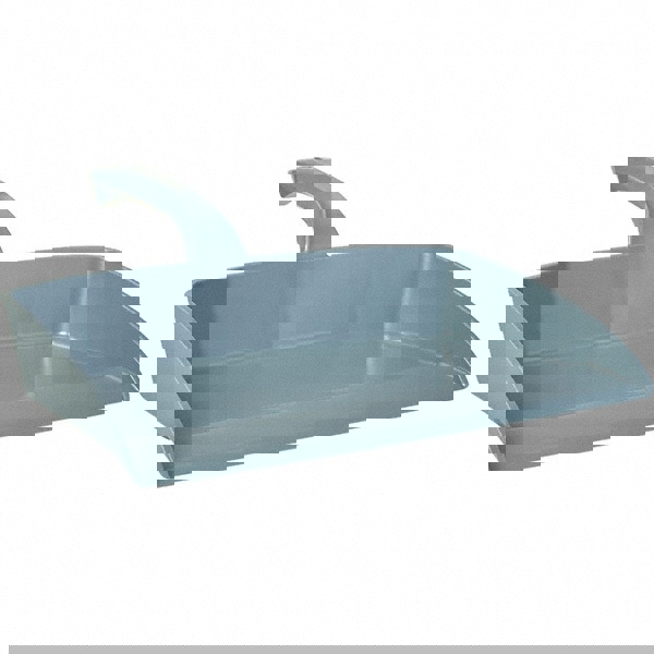 Handheld Dustpan: Polypropylene Body, Plastic Handle