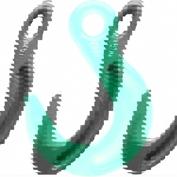 Eye Hooks; Chain Grade: 80 ; Material: Alloy Steel ; Hook Throat: 5.5mm; 5.5in ; UNSPSC Code: 31162600