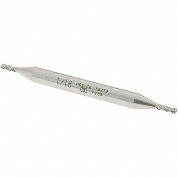 Square End Mill: 1/16