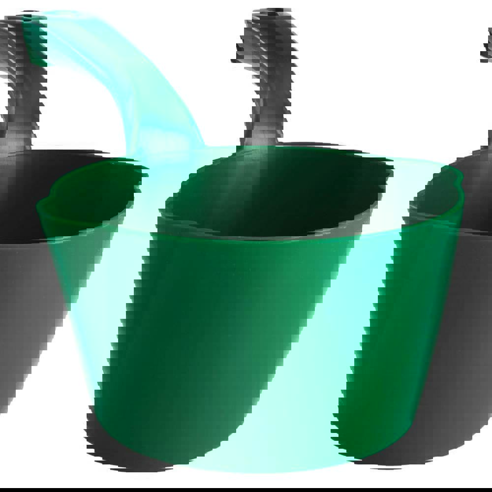 32 oz Green Polypropylene Round Bottom Scoop