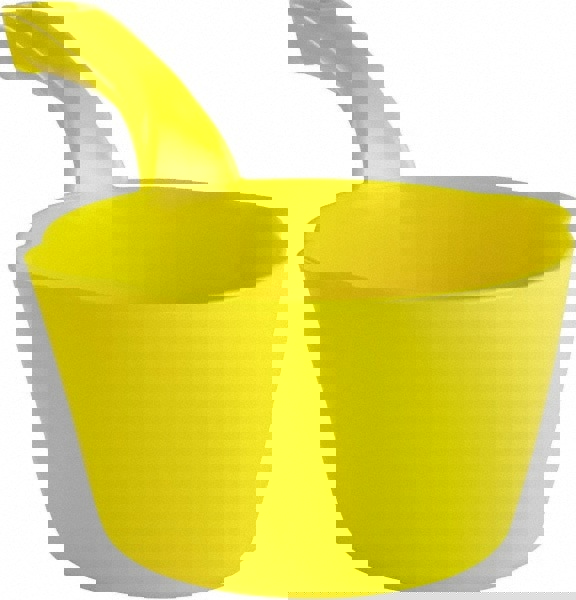 32 oz Yellow Polypropylene Round Bottom Scoop