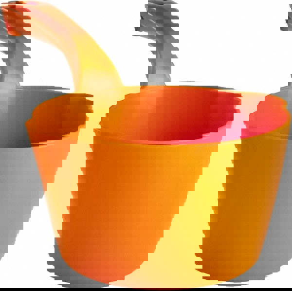 32 oz Orange Polypropylene Round Bottom Scoop