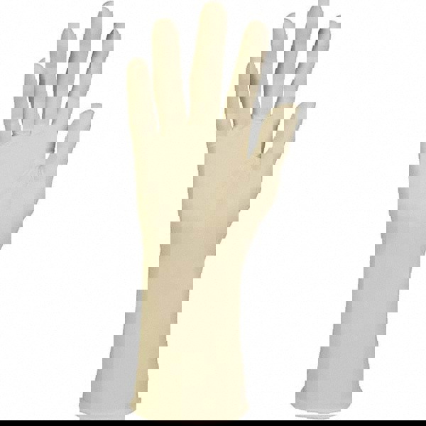 Disposable Gloves: 8.66 mil Thick, Latex, Cleanroom Grade