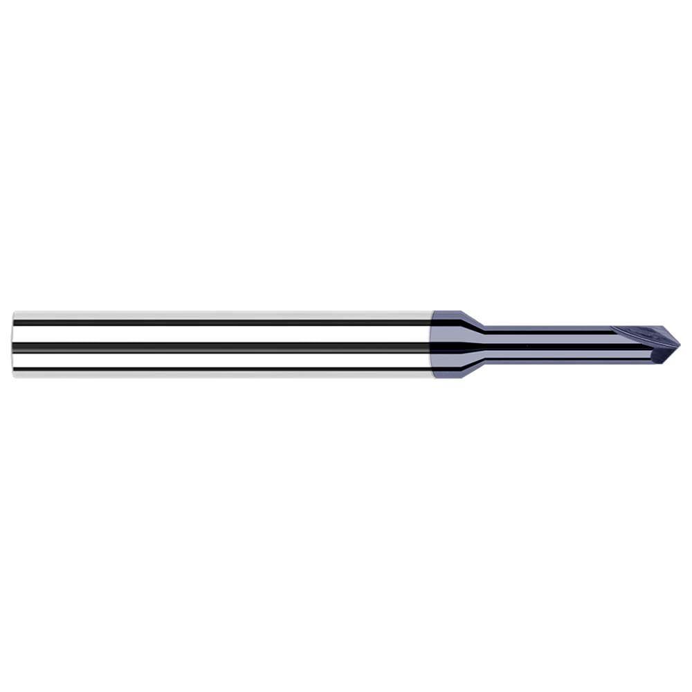 Chamfer Mill: 2 Flutes, Solid Carbide