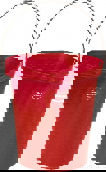 Hygiene Bucket, 3.17 Gallon(s), Red