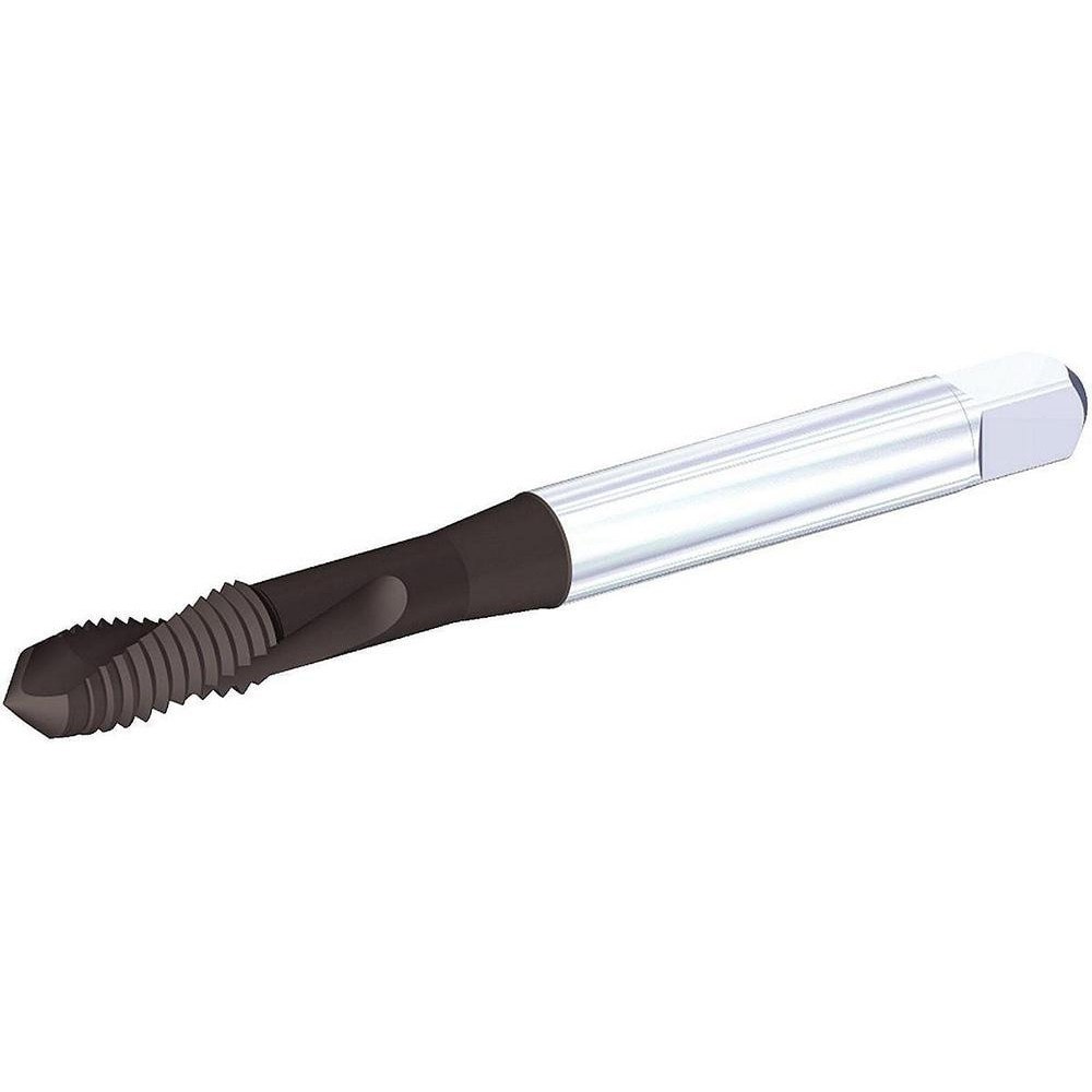 Spiral Point Tap: 1/2-13 UNC, 3 Flutes, Plug Chamfer, 2B Class of Fit, High-Speed Steel-E, TiN;CrC;C Coated